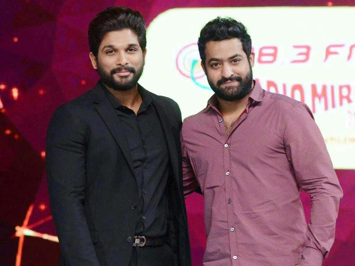 allu arjun with yes